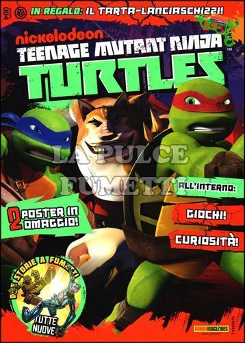 TARTARUGHE NINJA #     4 - TEENAGE MUTANT NINJA TURTLES MAGAZINE 4